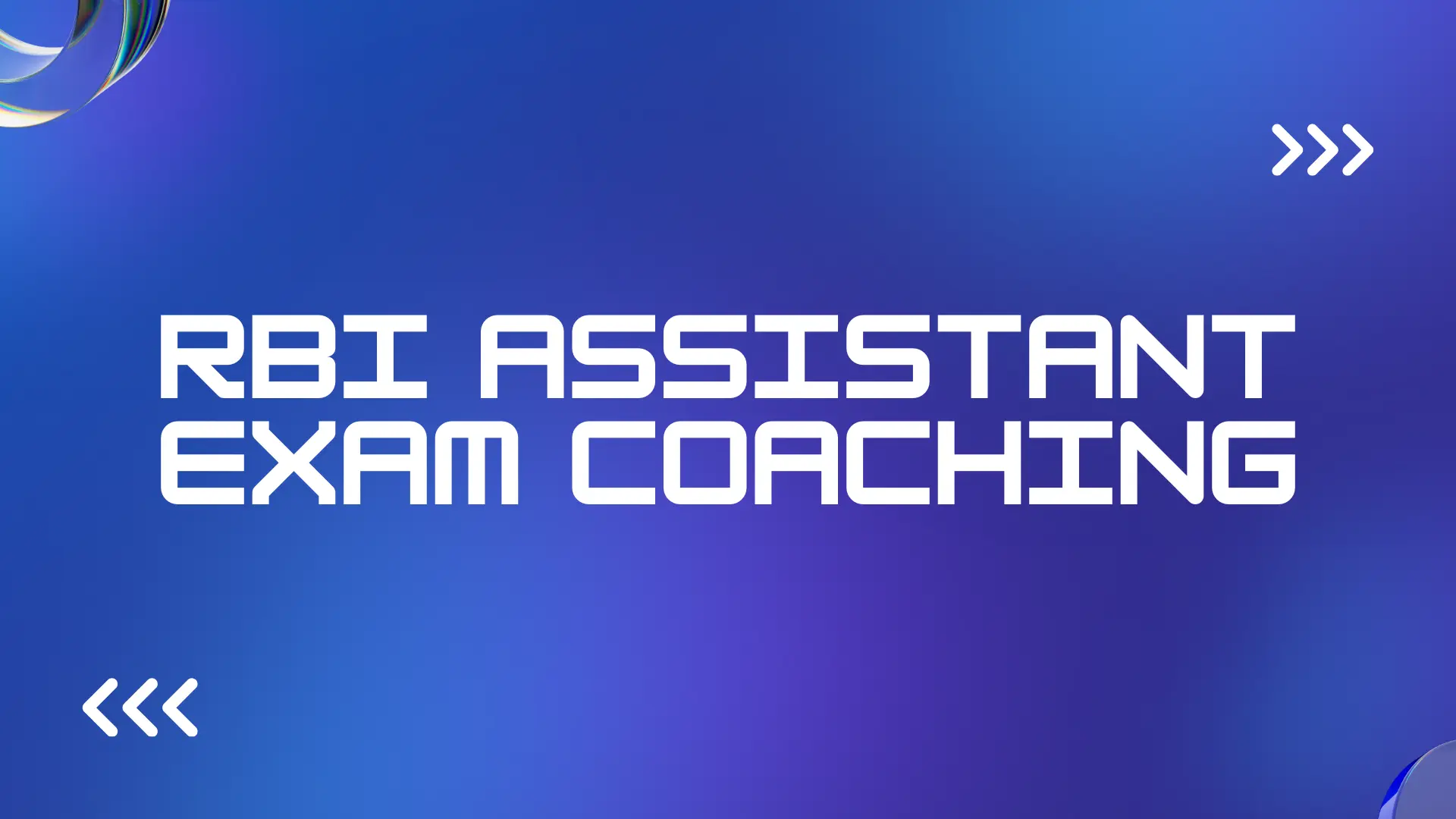 RBI Assistant